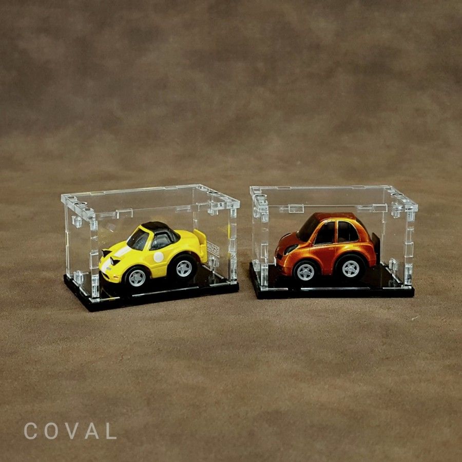 CRQ-101-5PK Acrylic Display Case for Single Loose Choro Q *Pack of 5 *Stackable