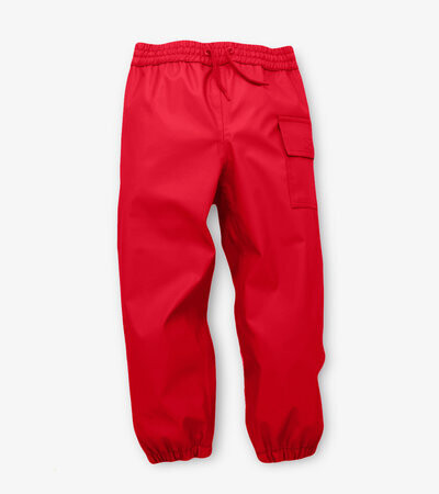 Hatley Red Splash Pants Hatley Red Splash Pants