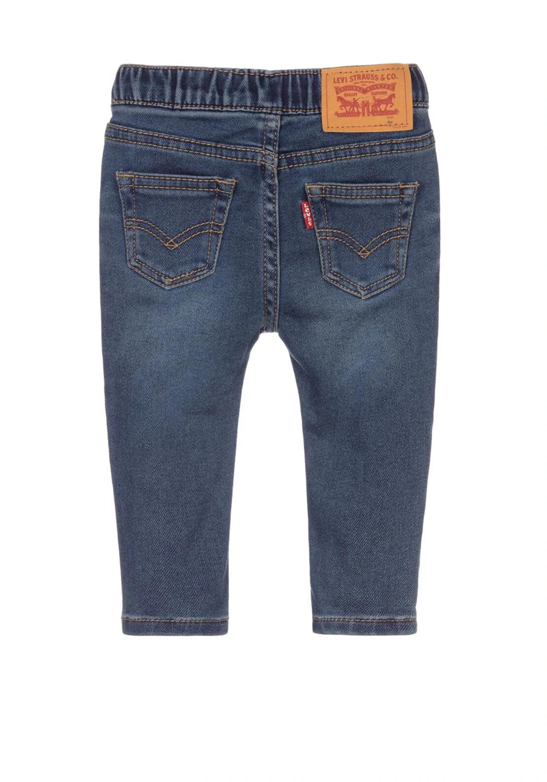 Levis Baby Boys Skinny Taper Pull On Jean, Tambourine Blue - Baby Boys  Clothes: 3 - 24 mths - Kids 2 Teens