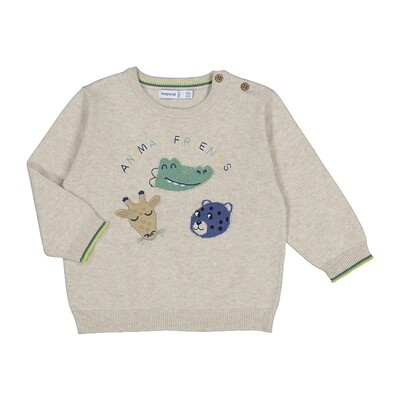 Mayoral Baby Intarsia Jumper Better Cotton