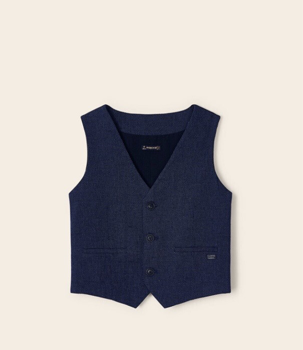 Linen waistcoat boy