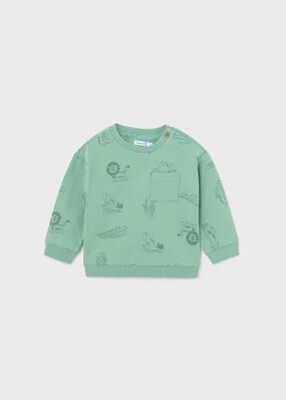 Mayoral Baby Relaxed Fit Print Sweatshirt