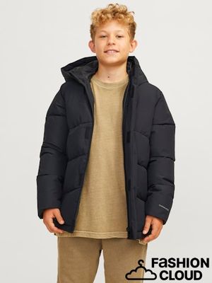 JJWORLD PUFFER JACKET JNR BLACK