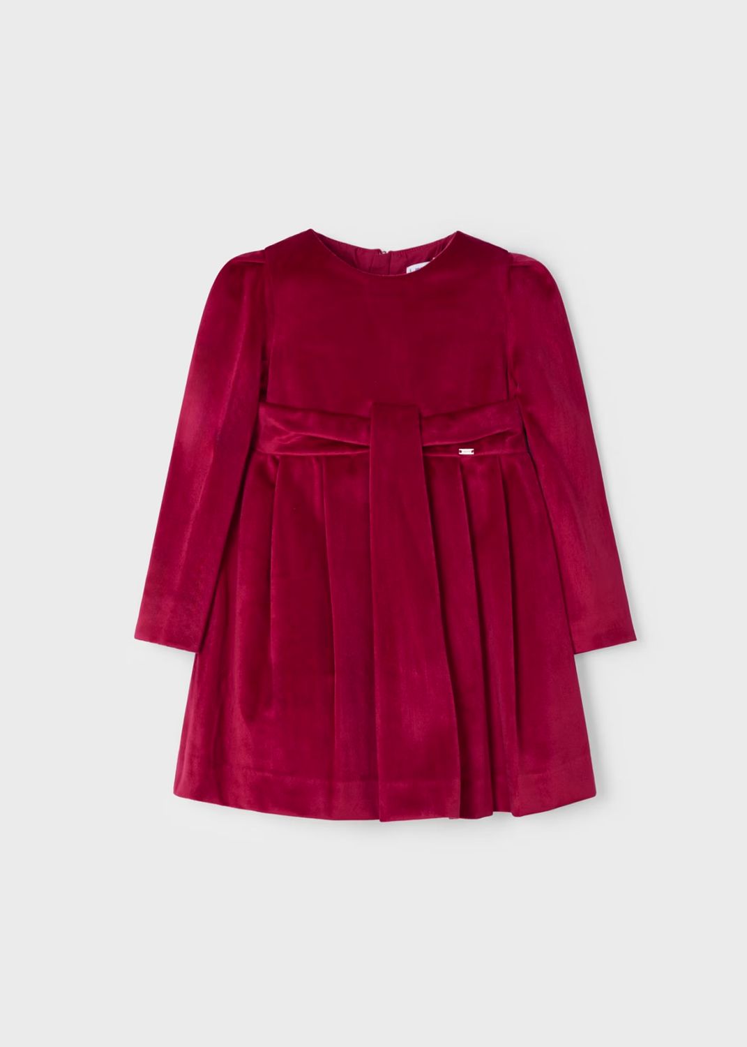 MAYORAL Girl Pleated Velvet Dress MAYORAL Girl Pleated Velvet Dress