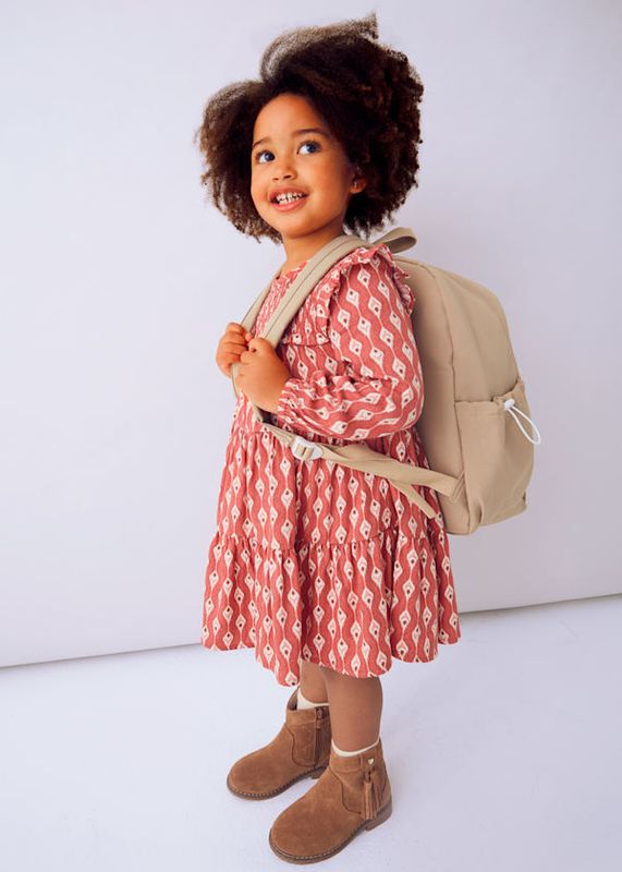 Mayoral Girls viyella print dress Mayoral Girls viyella print dress