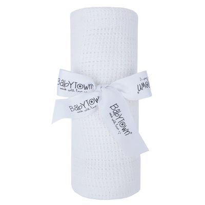 white cellular blanket white cellular blanket