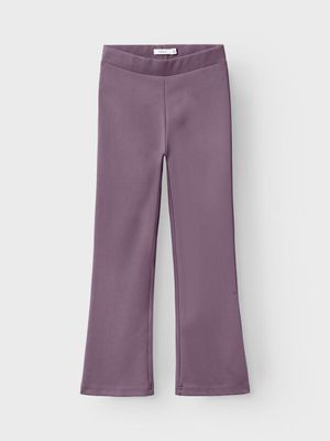 NAMEIT  VISCOSE BOOTCUT TROUSERS