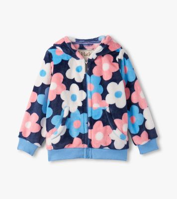 Hatley soft hooded fleece jacket