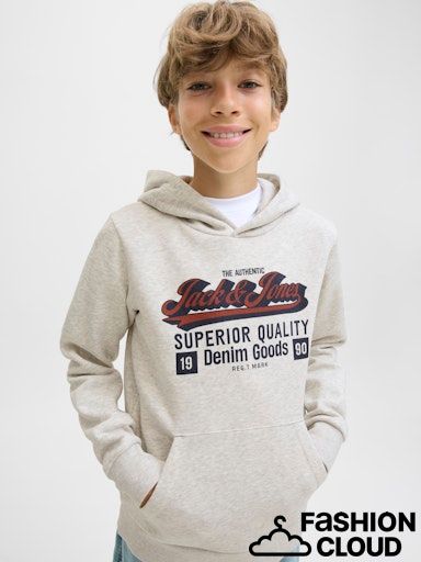 JACK & JONES JJELOGO SWEAT HOOD 2 COL JACK & JONES JJELOGO SWEAT HOOD 2 COL