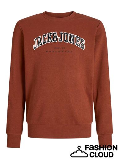 JACK & JONES  JJECALEB VARSITY SWEAT CREW
