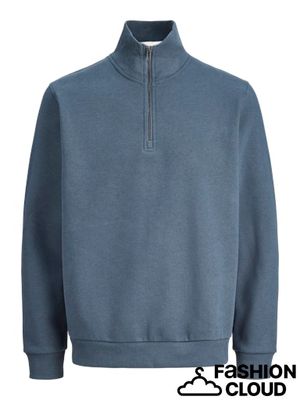 JACK & JONES JJEBRADLEY SWEAT HALF ZIP JACK & JONES JJEBRADLEY SWEAT HALF ZIP