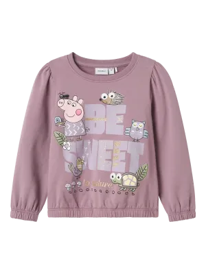 NAMEIT PEPPA PIG CREW SWEAT NAMEIT PEPPA PIG CREW SWEAT