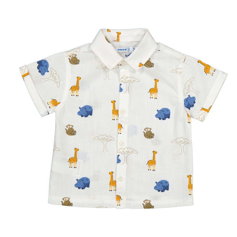 MAYORAL SHORT SLEEVE SHIRT MAYORAL SHORT SLEEVE SHIRT