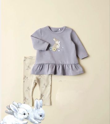 NAME IT  BABY GIRL 2 PIECE SET
