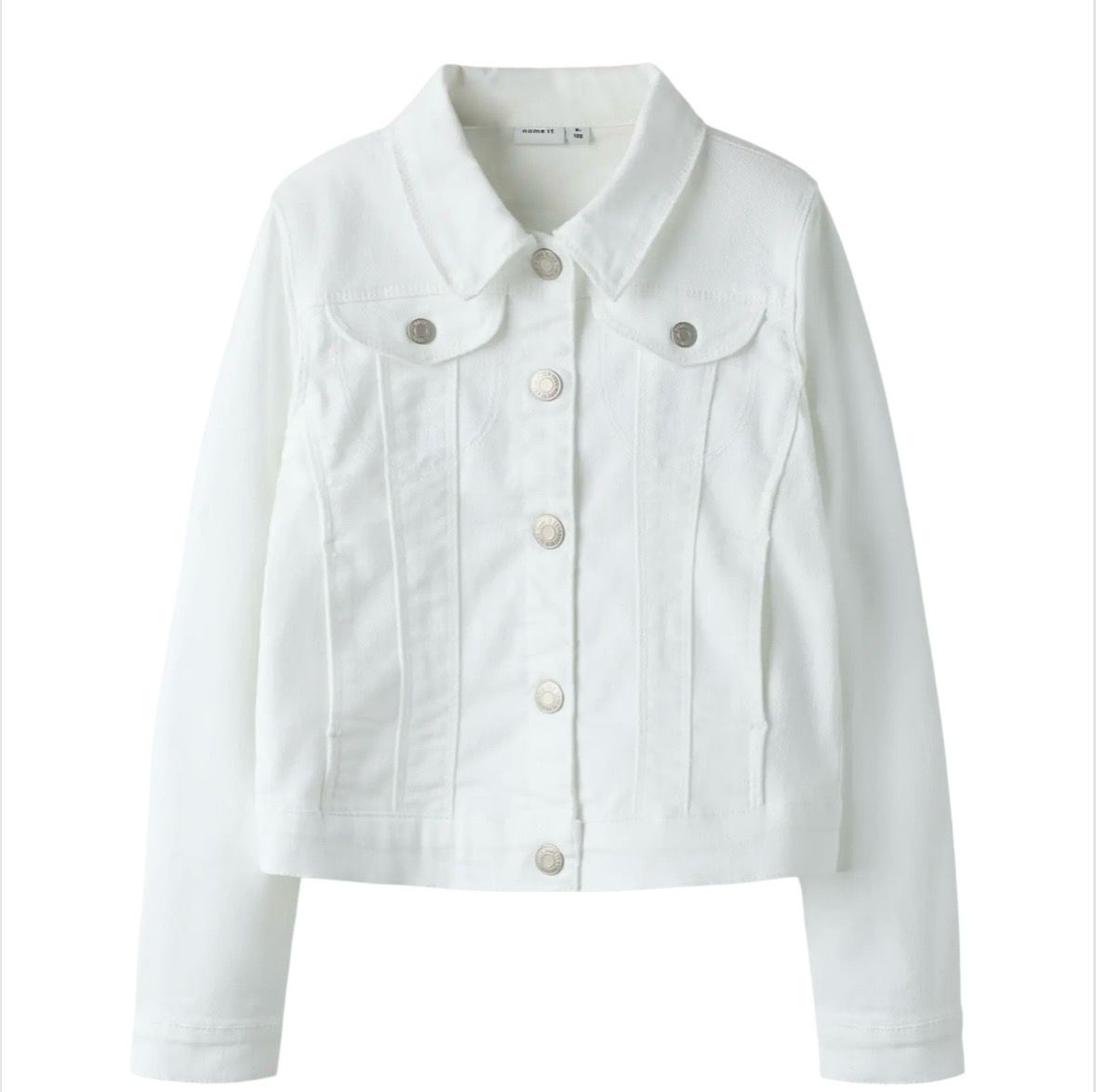 NAME IT   WHITE DENIM JACKET