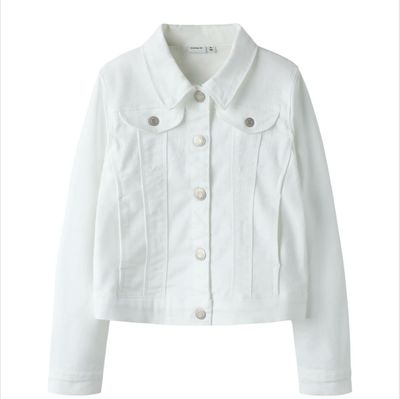 NAME IT   WHITE DENIM JACKET