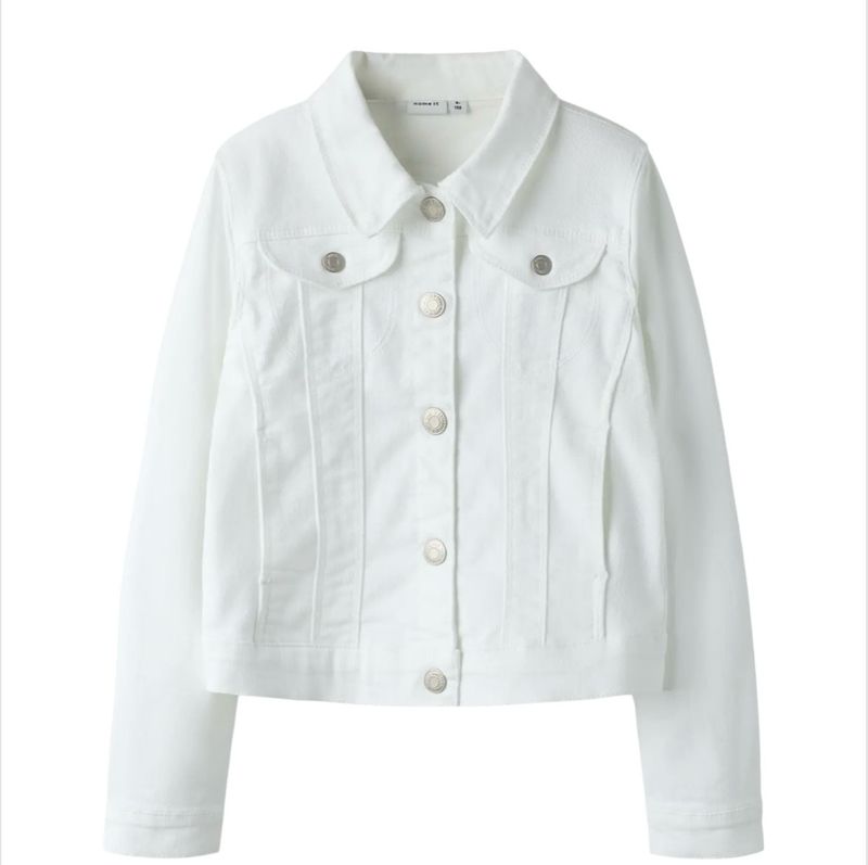 NAME IT WHITE DENIM JACKET NAME IT WHITE DENIM JACKET