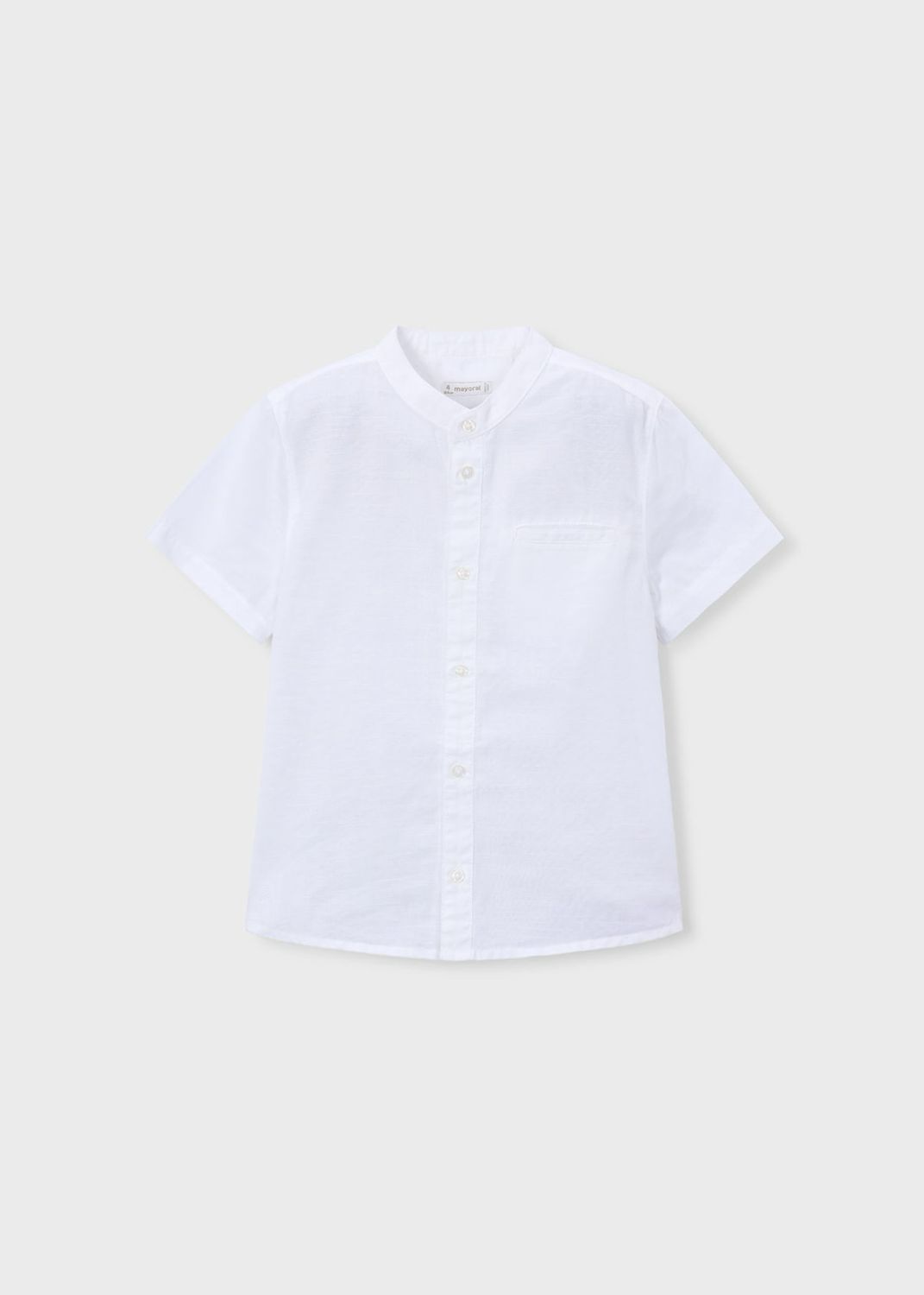 MAYORAL mandarin collar shirt
