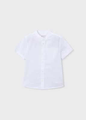 MAYORAL mandarin collar shirt