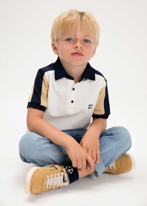 MAYORAL Boys' combination polo shirt MAYORAL Boys' combination polo shirt