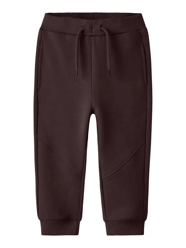NAME IT SWEAT PANT CHOCOLATE PLUM