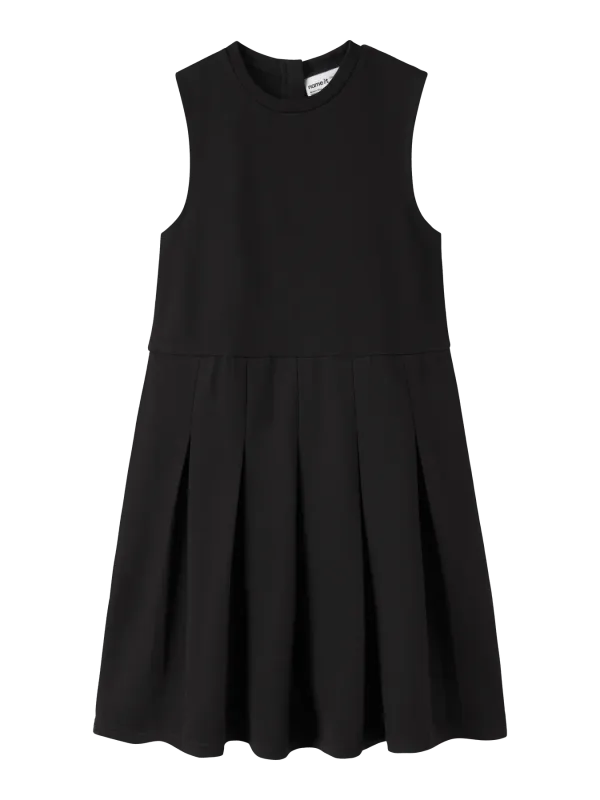 NAMEIT  BLACK SLEEVELESS DRESS