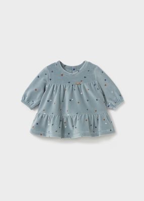 Mayoral Newborn Corduroy Knit Dress