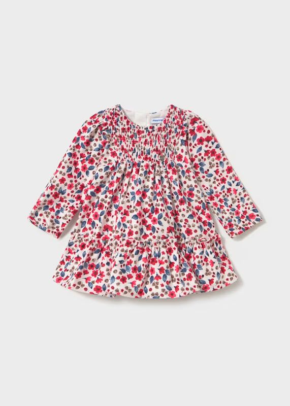 Mayoral Baby's printed velvet dress