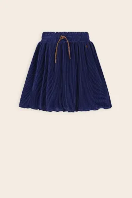 NO NO Pleated Skirt Blue