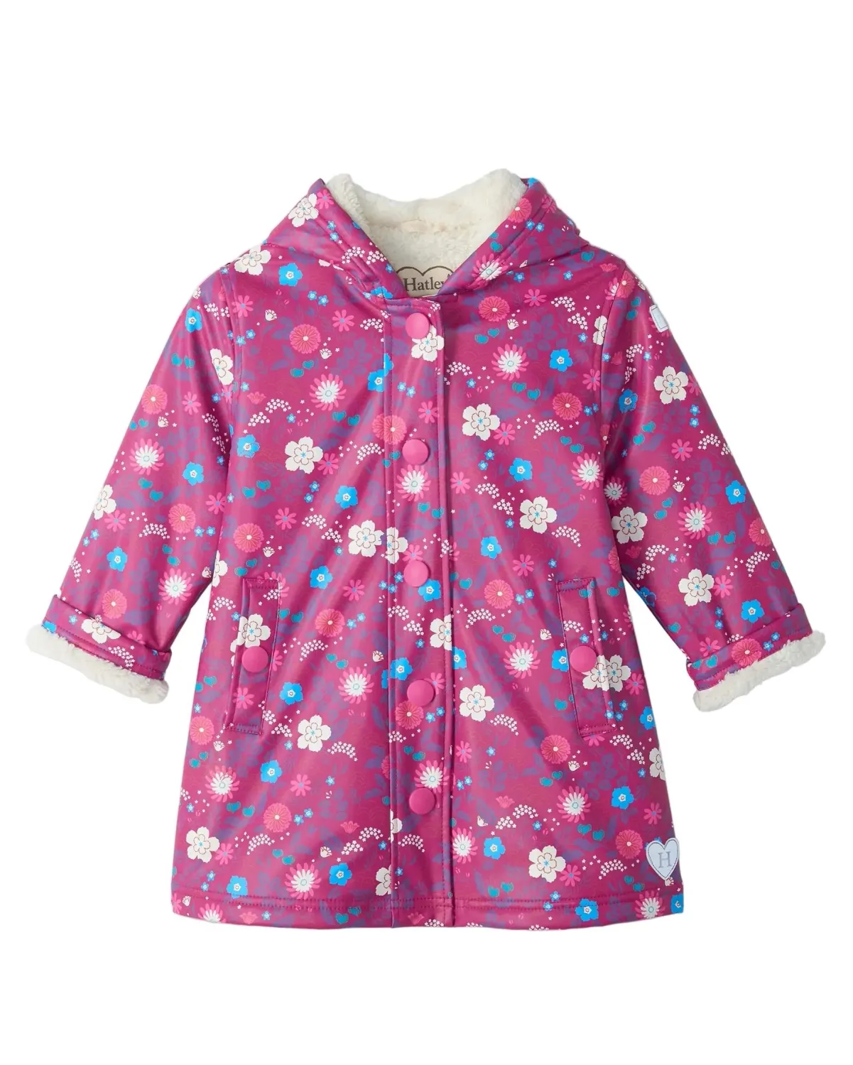 Hatley Girls Sherpa Raincoat Hatley Girls Sherpa Raincoat