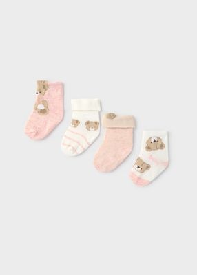 Mayoral Newborn 4 Socks Pack Mayoral Newborn 4 Socks Pack