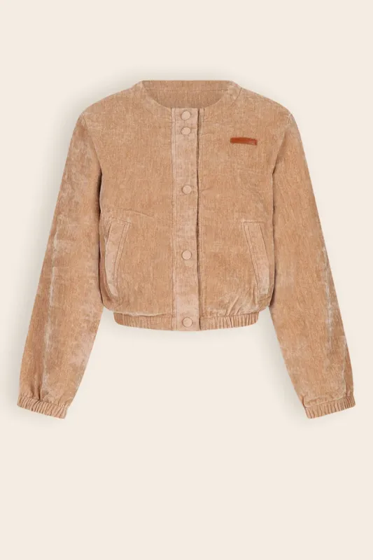 NO NO Velvet Jacket Brown NO NO Velvet Jacket Brown