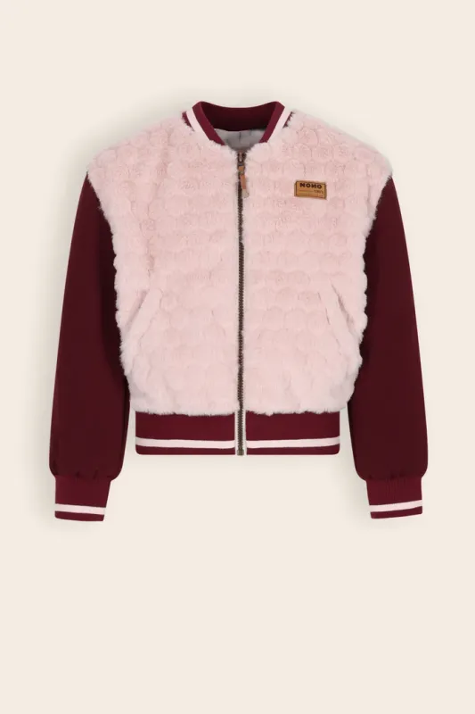 NO NO Darling Bone Bomber Jacket NO NO Darling Bone Bomber Jacket