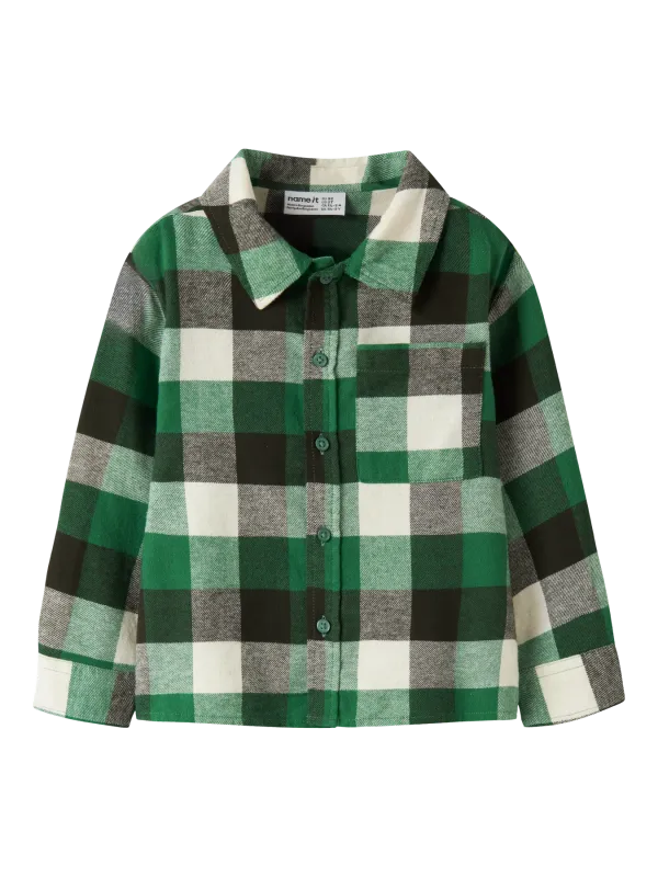 NAME IT CHECK OVER SHIRT
