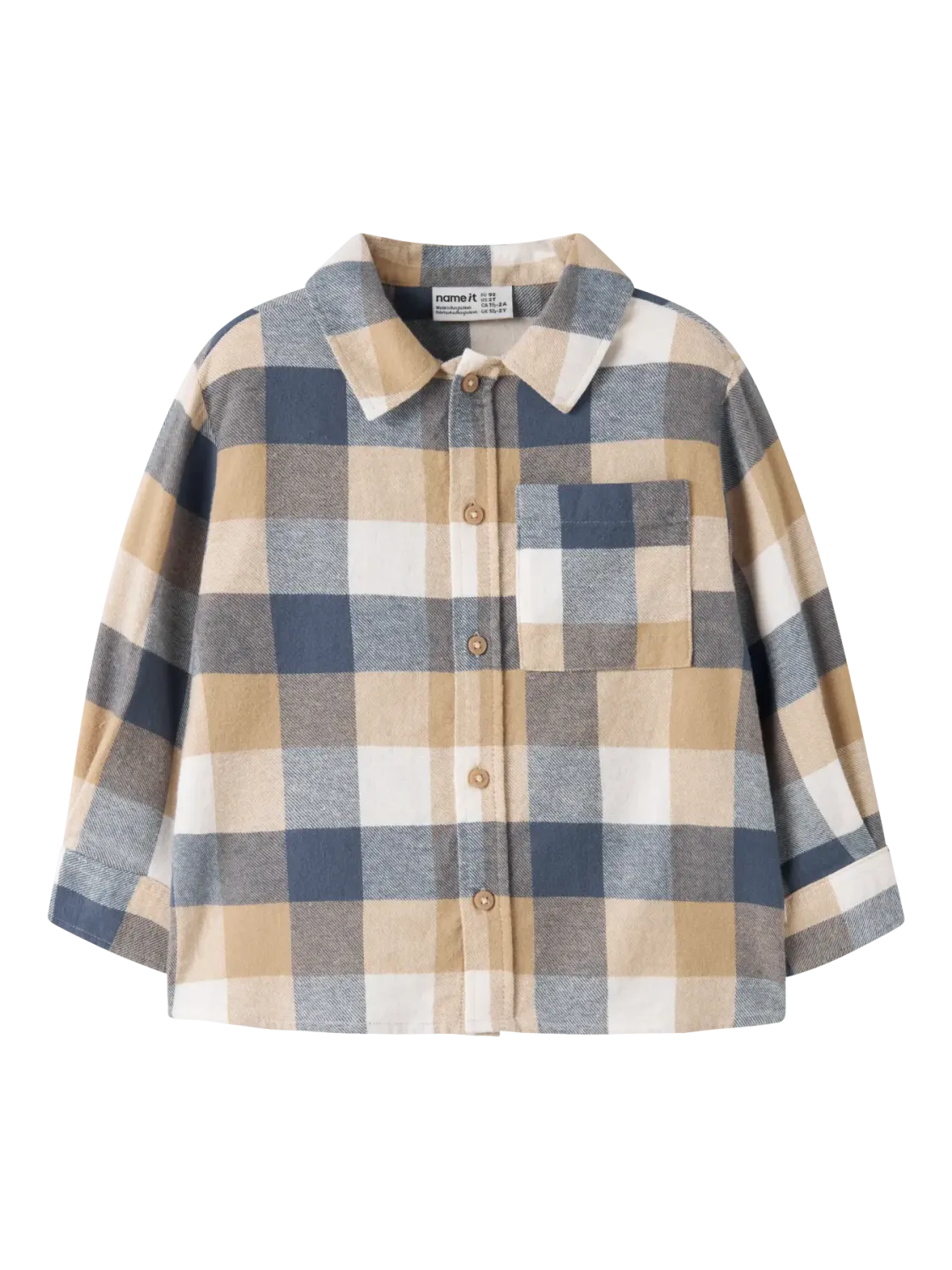 NAME IT CHECK OVER SHIRT NAME IT CHECK OVER SHIRT