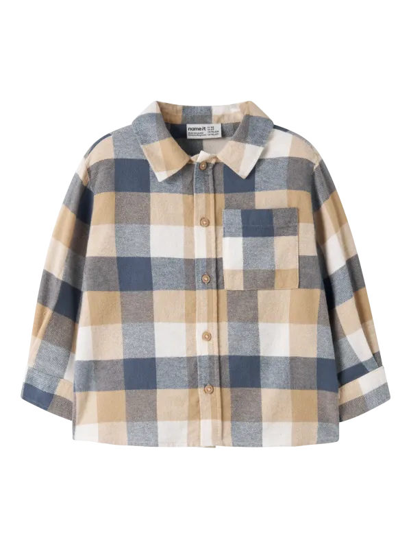 NAME IT CHECK OVER SHIRT