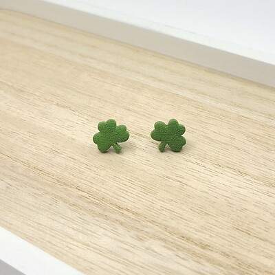 Shamrock Stud Earring