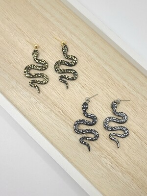 Snake Dangle Earrings