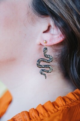 Snake Dangle Earrings
