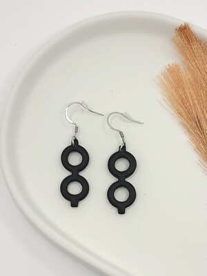 Eyeglasses Dangle Earrings