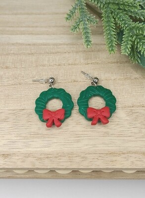 Wreath Dangle Earrings