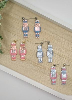 Nutcracker Dangle Earrings