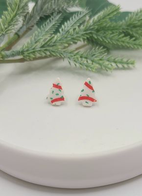 Cake Tree Stud Earrings