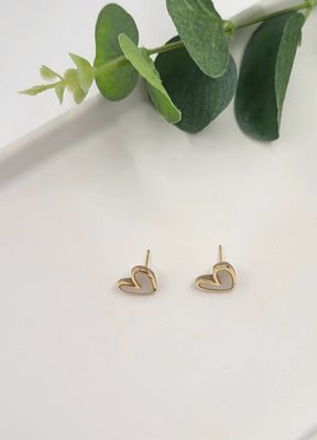 Heart Studs