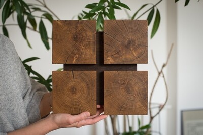 wall wood DECOR#122 wooden sconce. bedside lamp