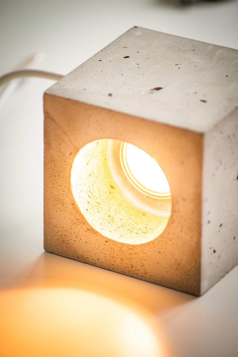 concrete lamp Q#527 desk lamp