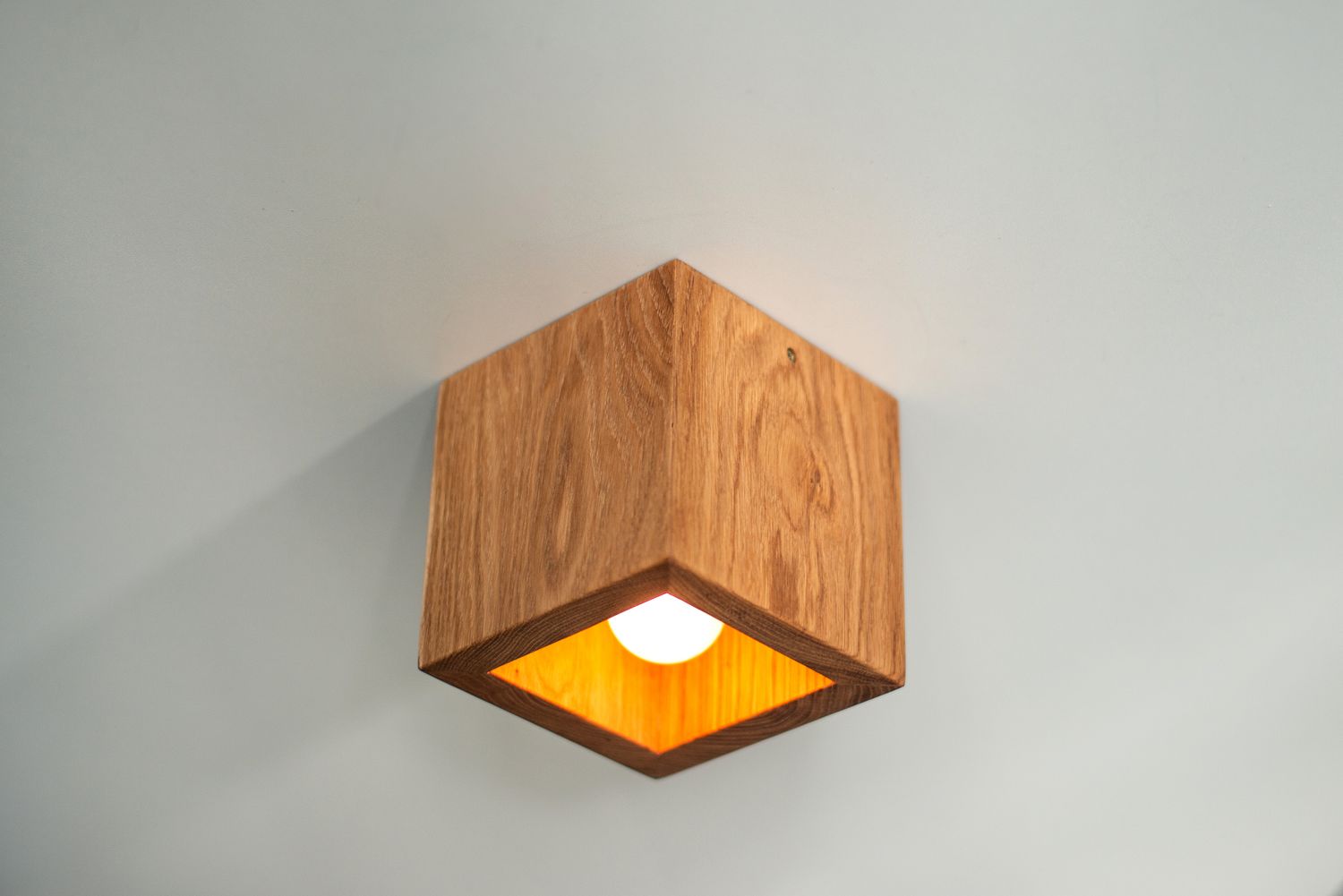 wooden lamp Q#565 ceiling light cover. light fixture flush mount