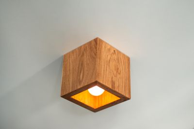 wooden lamp Q#565 ceiling light cover. light fixture flush mount