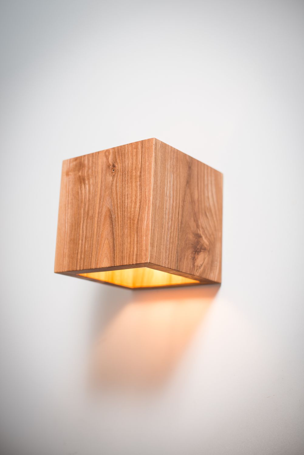 wood lamp Q#531 wall sconce. bedside lamp