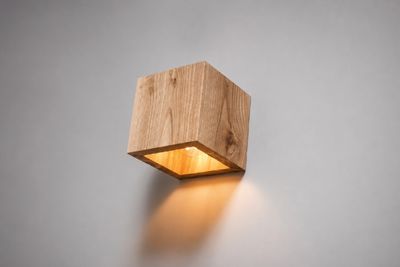 wood lamp Q#531 wall sconce. bedside lamp
